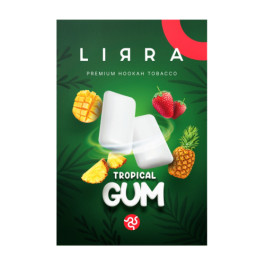 Табак Lirra Tropical Gum (Тропическая Жвачка) - 50 грамм Табак Lirra Tropical Gum (Тропическая Жвачка) - 50 грамм