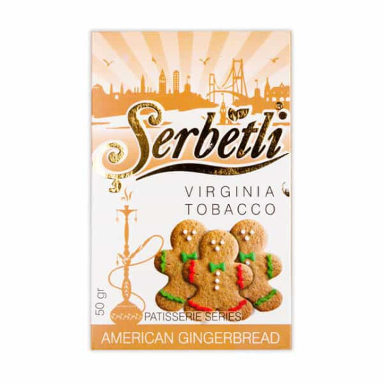 Serbetli American Gingerbread (Имбирный Пряник) 50 грамм