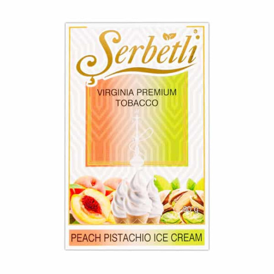 Serbetli Peach Ice Cream Pistachio (Персиково Фисташковое Мороженое) 50 грамм