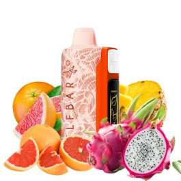Pineapple Dragonfruit Grapefruit (Ананас Драконий Фрукт Грейпфрут) - 30000 тяг Elf Bar Nic King