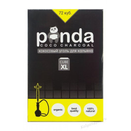 Уголь кокосовый Panda Black 1 кг (72 шт) Уголь кокосовый Panda Black 1 кг (72 шт)
